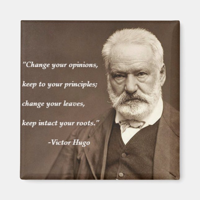 Íman Victor Hugo Quote Magnet (Frente)