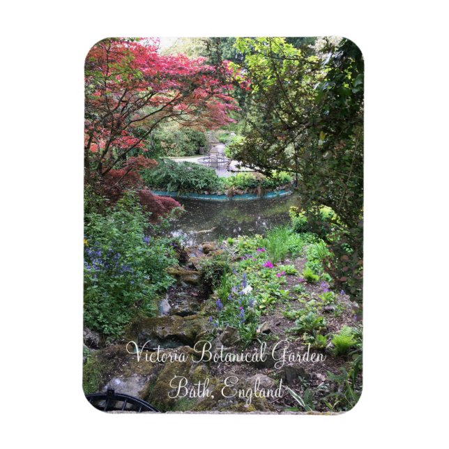 Íman Victoria Botanic Garden Bath England Magnet (Vertical)