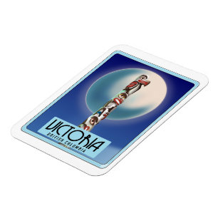 Íman Victoria British Columbia Totem Pole.