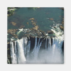 Íman Victoria Falls, Zâmbia para a fronteira com o Zim