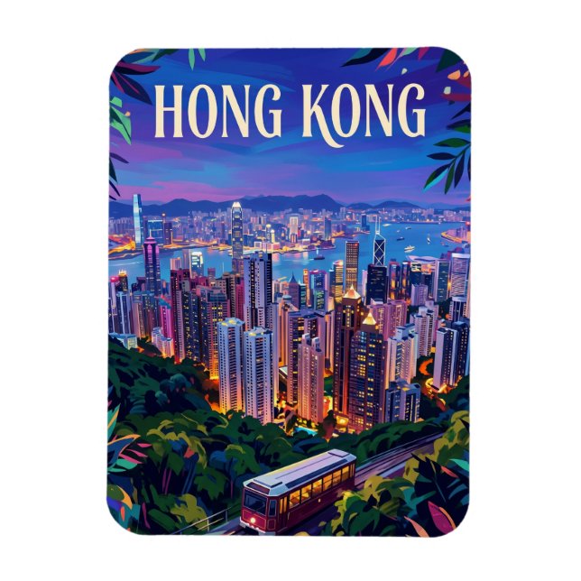 Íman Victoria Peak Hong Kong (Vertical)