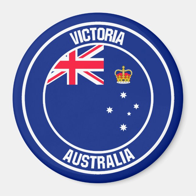 Íman Victoria Round Emblem (Frente)