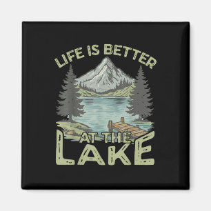 Íman Vida Antiga É Melhor No Lago Humorístico De Barco