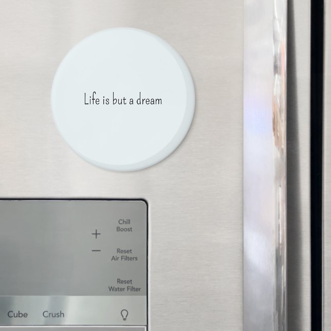 Íman Vida Azul Romântica é apenas um sonho (In Situ (Fridge))