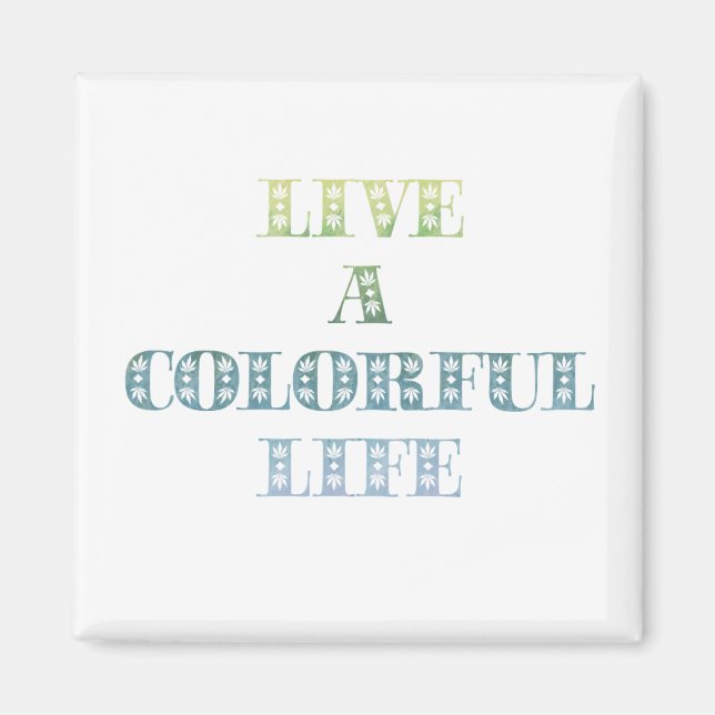 Íman Vida Colorida (Frente)