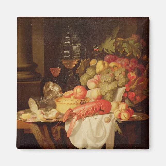 Íman Vida contínua com lagosta (Frente)