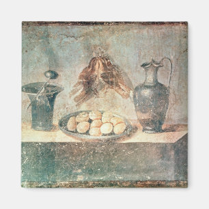 Íman Vida contínua com ovos e arbustos