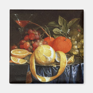 Íman Vida Contínua de Uvas, Laranjas e Limão Pelado