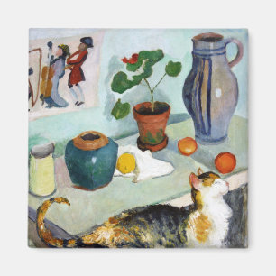 Íman Vida de Gato e Estática, August Macke