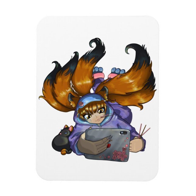 Íman Vida de Kitsune (Vertical)