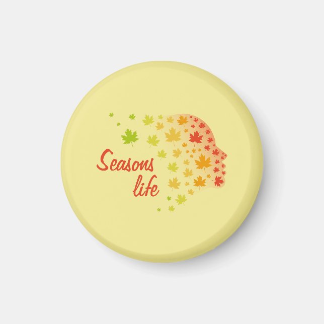 Íman Vida de las estaciones (Frente)