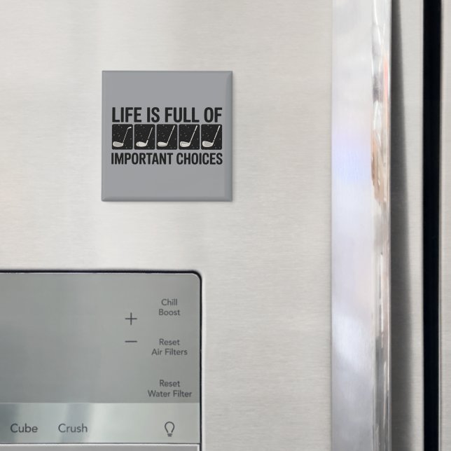 Íman Vida Engraçada Está Cheia De Escolhas Importantes  (In Situ (Fridge))