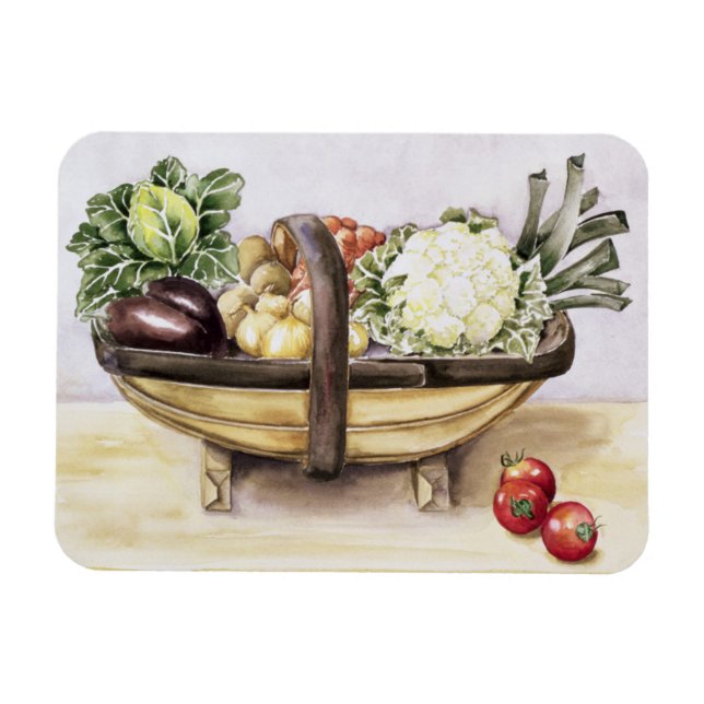 Íman Vida eterna com um caminhão de vegetais 1996 (Horizontal)