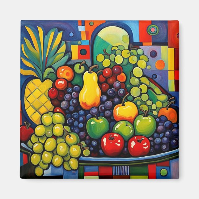 Íman Vida ininterrupta com a fruta 11 (Frente)
