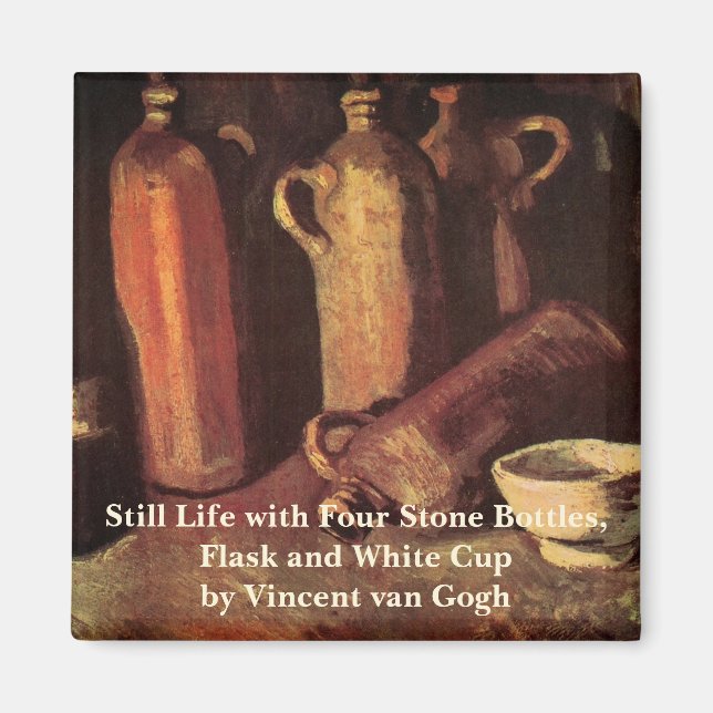 Íman Vida ininterrupta de 4 garrafas de pedra por Vince (Frente)