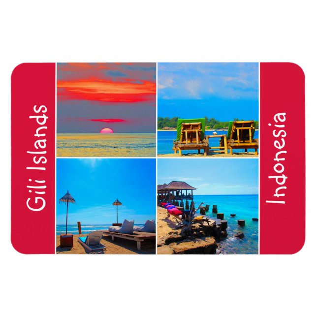 Íman vida nas ilhas gili (Horizontal)