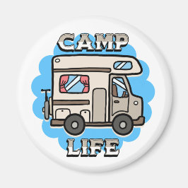 Íman Vida no Acampamento | Camper Retrô