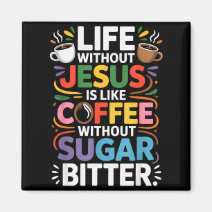 Íman Vida Sem Jesus Engraçado Cristão Fé Religiosa