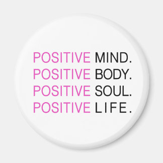 Íman Vida Sólida do Corpo da Mente Positiva