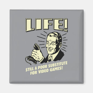 Íman Vida: Subsitute pobre para o video games