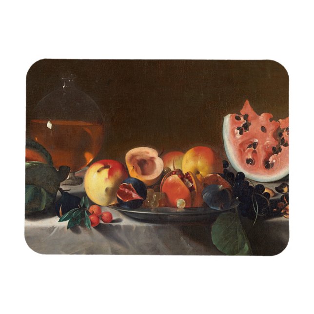 Íman Vida tranquila com melancias e carafre (Horizontal)