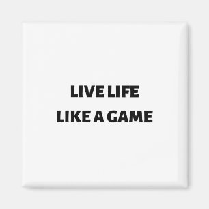 Íman Vida viva como um jogo