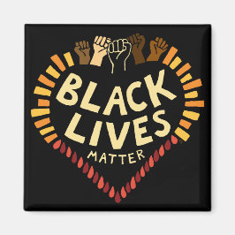 Íman Vidas Negras Importam o Magnet ~ escuro
