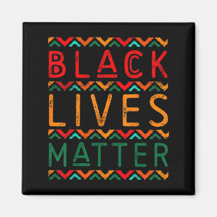Íman Vidas Negras Orgulho Negro Mês Americano-Africano