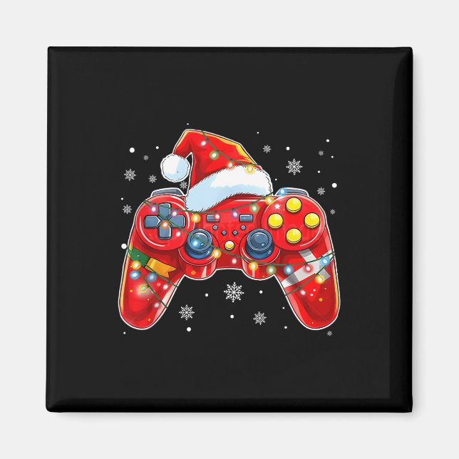 Íman Video Game Controller Natal Hat Gamer Bo (Frente)