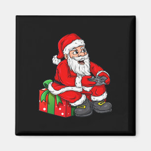 Íman Vídeo Gamer Controller Boys Natal Santa Claus