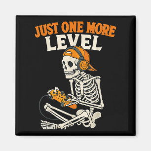 Íman Videogame Engraçado Halloween Skeleton Gamer Costu