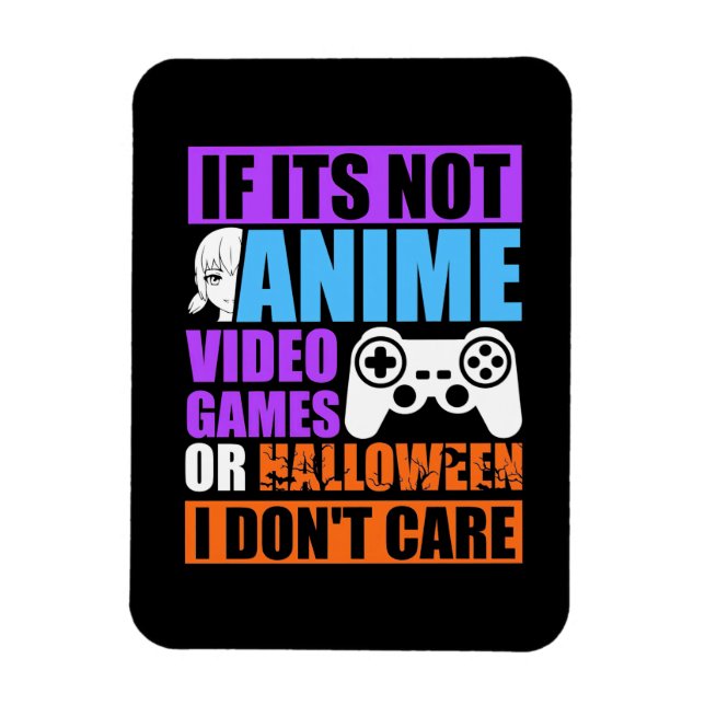 Íman Videos games de Halloween (Vertical)