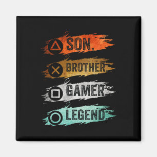 Íman Videos games Engraçados De Vintage Para Meninos, I