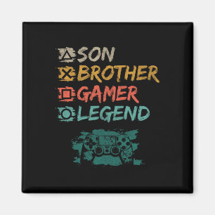 Íman Videos games Engraçados De Vintage Para Meninos, I