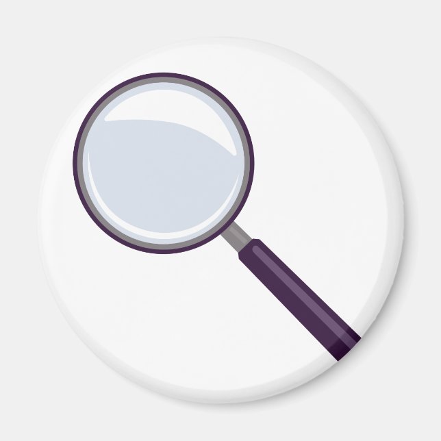 Íman Vidro de ampliação (Frente)