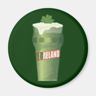 Íman Vidro de cerveja irlandês
