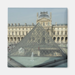 Íman Vidro do Louvre de Paris