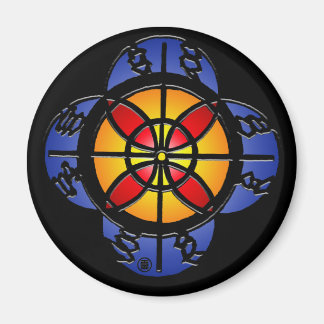 Íman Vidro Estreito