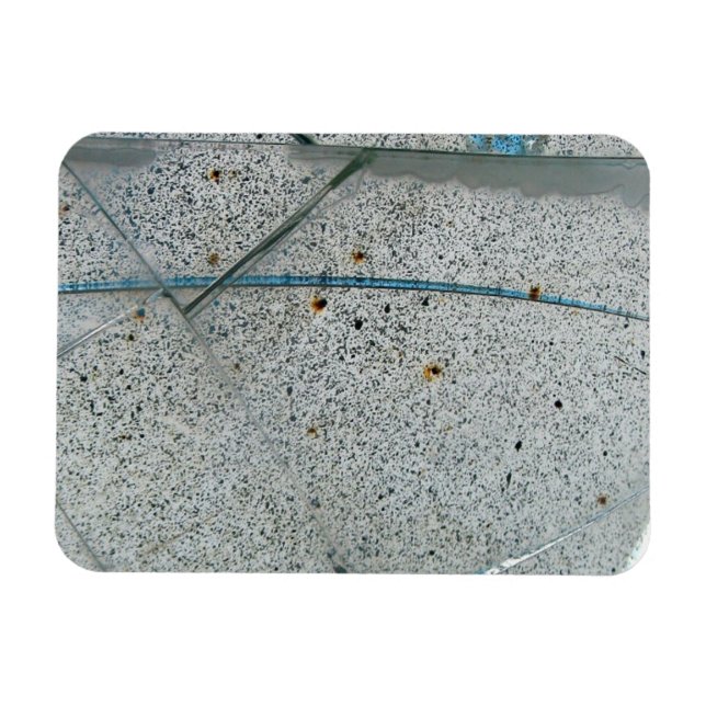 Íman Vidro quebrado e sujo (Horizontal)