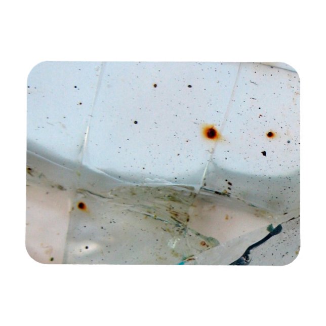 Íman Vidro rachado e enferrujado (Horizontal)