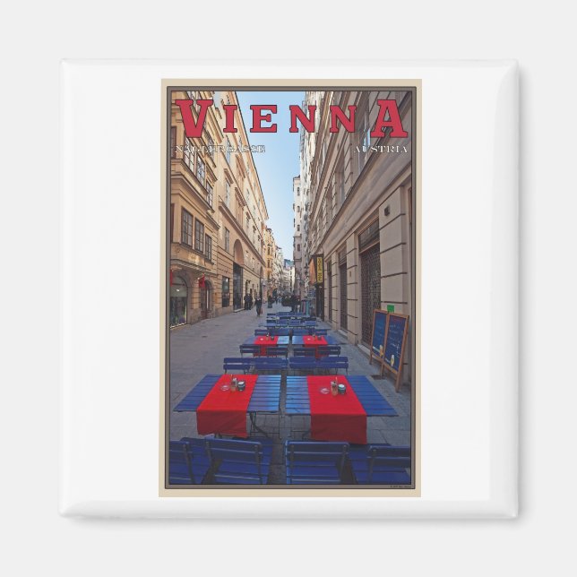 Íman Viena - Naglergasse (Frente)