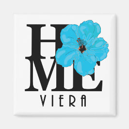 Íman Viera HOME Blue Hibiscus