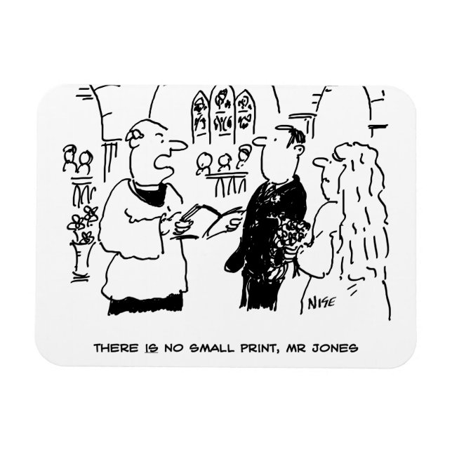 Íman Vigário e Noivo na Cerimônia de Casamento (Horizontal)