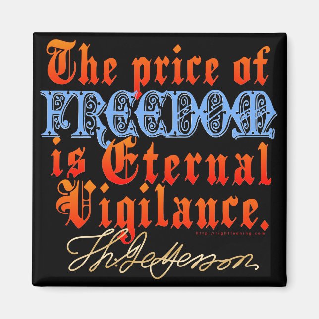 Íman Vigilância Eterna (Frente)