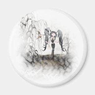 Íman Vignette da Gótico Sepia