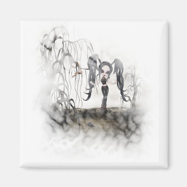 Íman Vignette da Gótico Sepia (Frente)