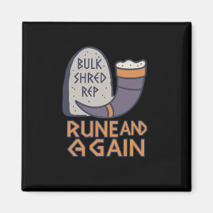 Íman Viking Gym Rune E Ganhe Malhação Dizendo Para O Mú