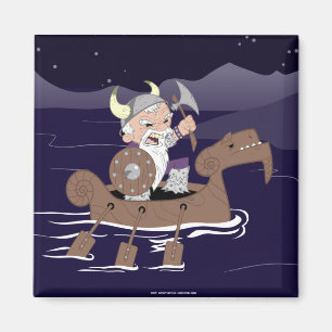Íman Viking irritado