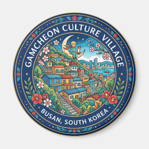 Íman Vila Cultural de Gamcheon Coreia do Sul