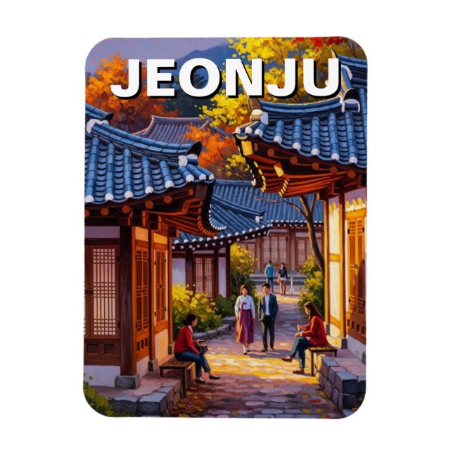 Íman Vila Hanok de Jeonju Coreia do Sul (Vertical)